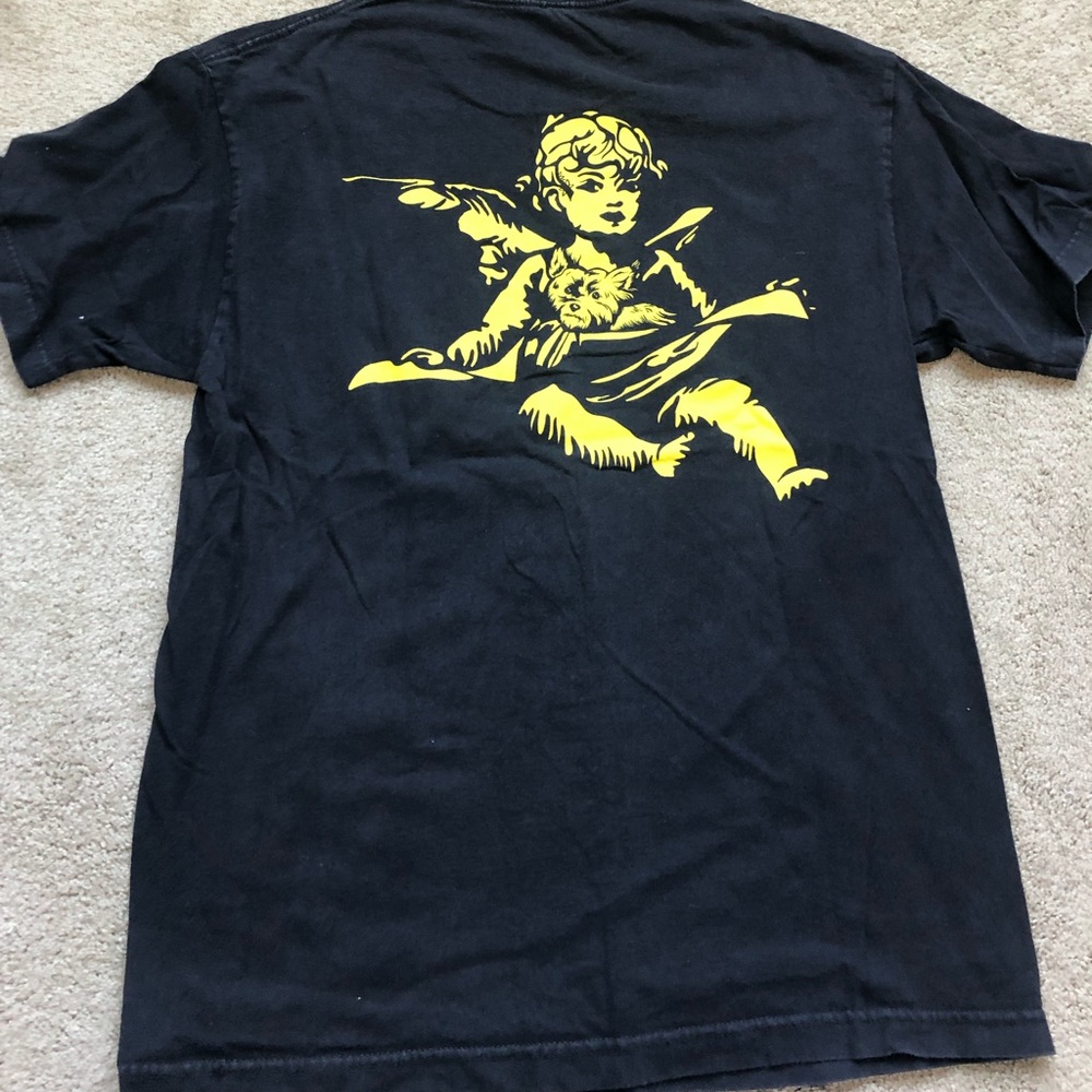 JoeFreshGoods X Valee “Good Job You Found Me” T Shirt - Black/Yellow - Size L